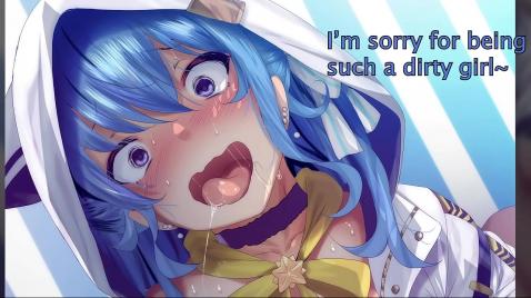 Хардкор с персонажкой из детского мультика