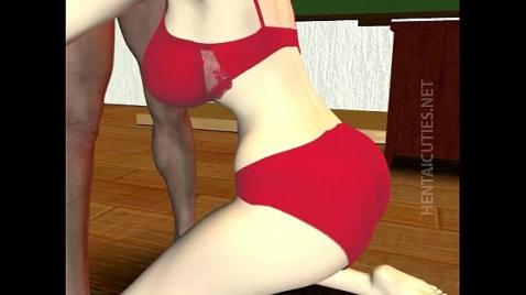 Школьница сосет два члена за оценку